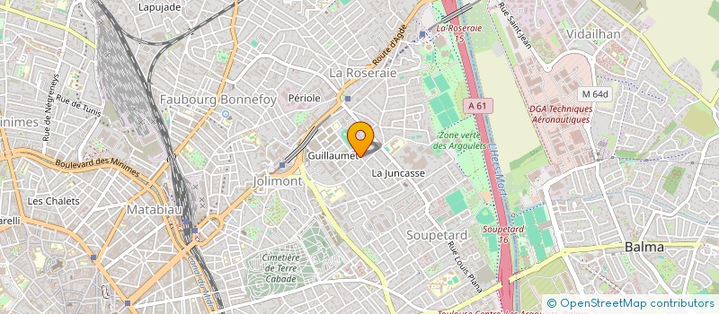 localisation de l'entreprise MONSIEUR FABRICE AMIGUES à TOULOUSE