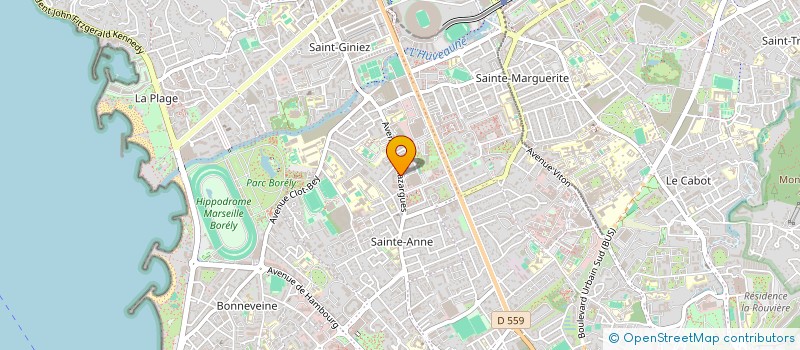 localisation de l'entreprise MONSIEUR FABRICE AMORETTI à MARSEILLE