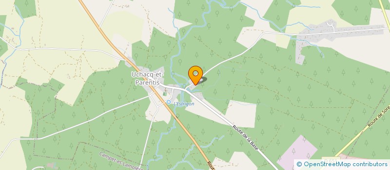 localisation de l'entreprise MONSIEUR FABRICE AMUSAN  UCHACQ-ET-PARENTIS