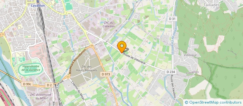 localisation de l'entreprise MONSIEUR FABRICE ANAIS  CAVAILLON