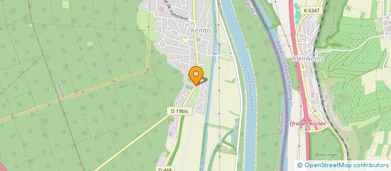 localisation de l'entreprise MONSIEUR FABRICE ANDRE KIEN  KEMBS