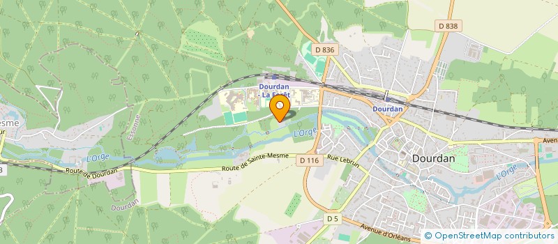 localisation de l'entreprise MONSIEUR FABRICE ANGOT à DOURDAN
