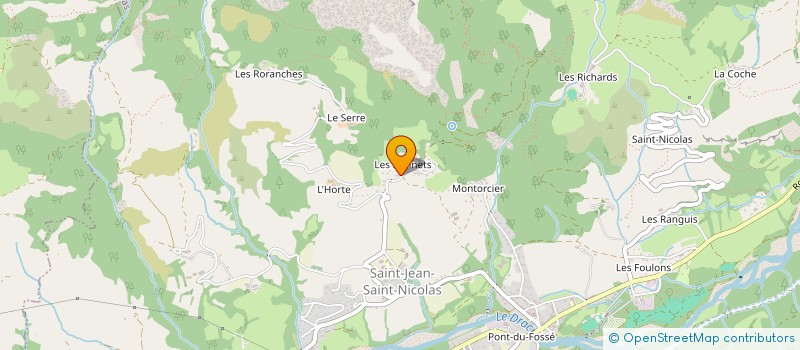 localisation de l'entreprise MONSIEUR FABRICE ARBONNIER  SAINT-JEAN-SAINT-NICOLAS