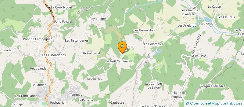 localisation de l'entreprise MONSIEUR FABRICE ARREGUI-BERARD à SARLAT-LA-CANEDA