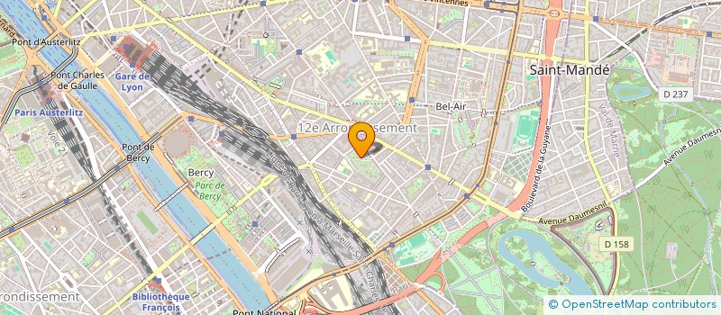 localisation de l'entreprise MONSIEUR FABRICE ATANGANA  PARIS