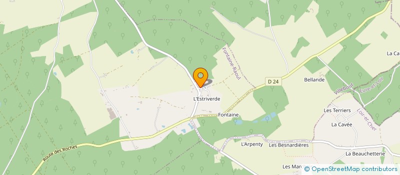 localisation de l'entreprise MONSIEUR FABRICE BAES  FONTAINE-RAOUL