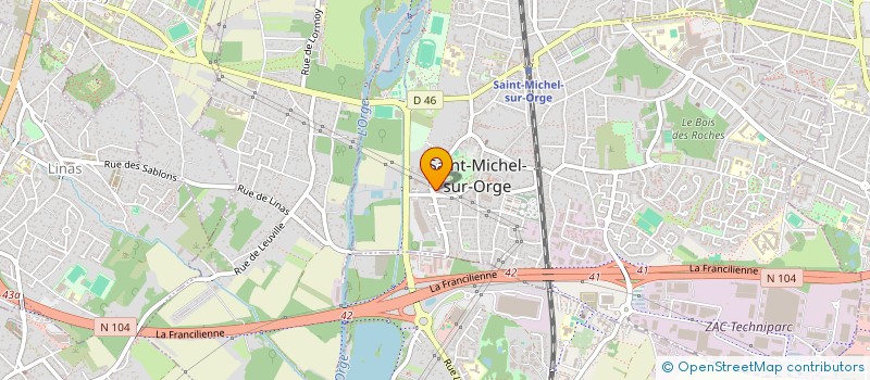 localisation de l'entreprise MONSIEUR FABRICE BAGHOUMINA à SAINT-MICHEL-SUR-ORGE