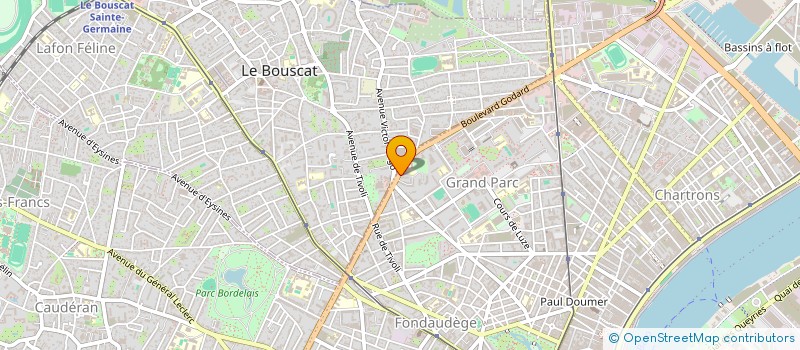 localisation de l'entreprise MONSIEUR FABRICE BAINVILLE à BORDEAUX