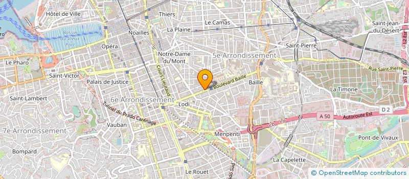 localisation de l'entreprise MONSIEUR FABRICE BARBANSON  MARSEILLE