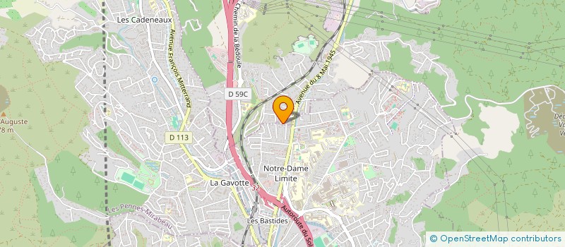 localisation de l'entreprise MONSIEUR FABRICE BARBIE  SEPTEMES-LES-VALLONS
