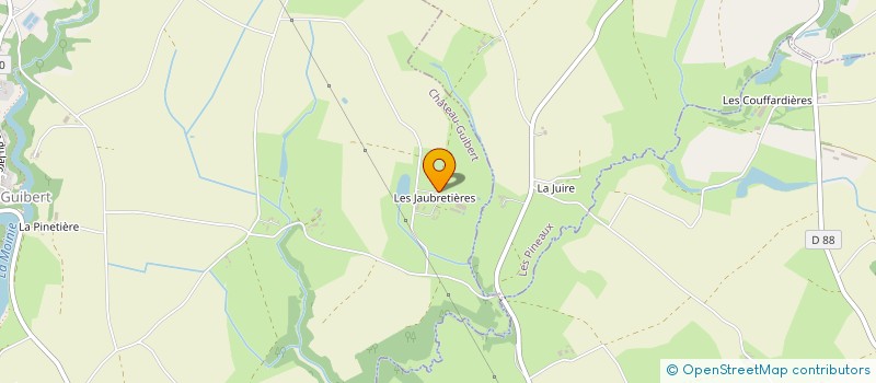 localisation de l'entreprise MONSIEUR FABRICE BARBOTEAU à CHATEAU-GUIBERT