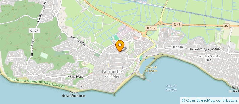 localisation de l'entreprise MONSIEUR FABRICE BARIERE à LA TRANCHE-SUR-MER