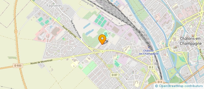 localisation de l'entreprise MONSIEUR FABRICE BARONNIER  CHALONS-EN-CHAMPAGNE