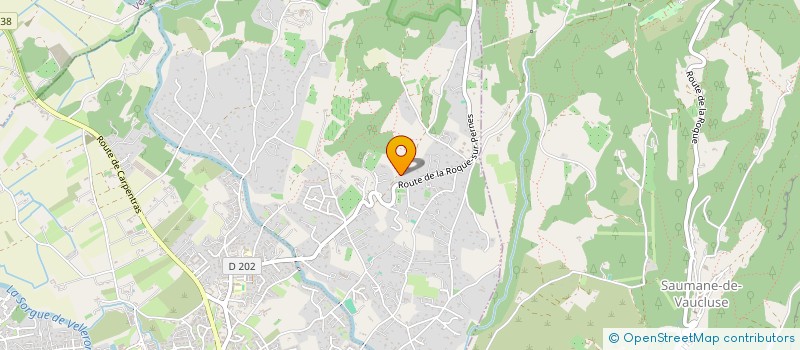 localisation de l'entreprise MONSIEUR FABRICE BAROTTE  SAUMANE-DE-VAUCLUSE