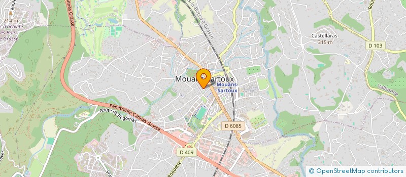 localisation de l'entreprise MONSIEUR FABRICE BARRASSI  MOUANS-SARTOUX