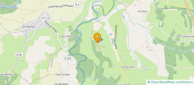 localisation de l'entreprise MONSIEUR FABRICE BARRIER  NOALHAT