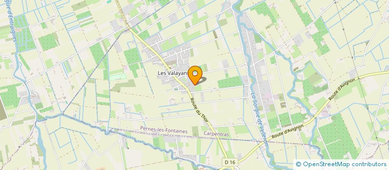 localisation de l'entreprise MONSIEUR FABRICE BARTHELEMY  PERNES-LES-FONTAINES