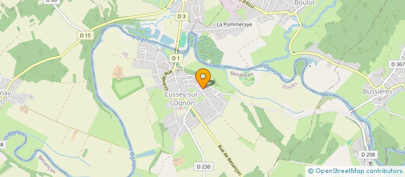 localisation de l'entreprise MONSIEUR FABRICE BASTAGLI  TALLENAY