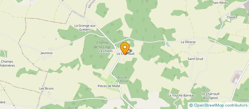 localisation de l'entreprise MONSIEUR FABRICE BAUD à VALDIVIENNE