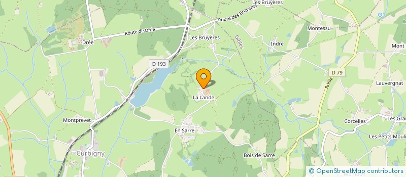 localisation de l'entreprise MONSIEUR FABRICE BEAUJARD  VAUBAN