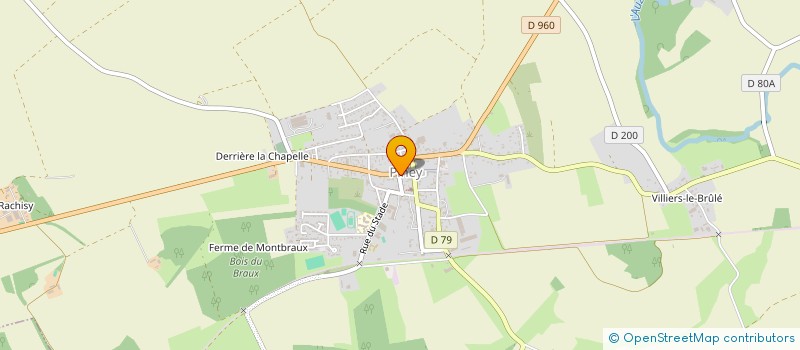 localisation de l'entreprise MONSIEUR FABRICE BECARD  DOSCHES