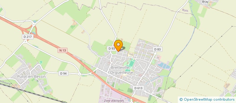 localisation de l'entreprise MONSIEUR FABRICE BECUE  THUE ET MUE