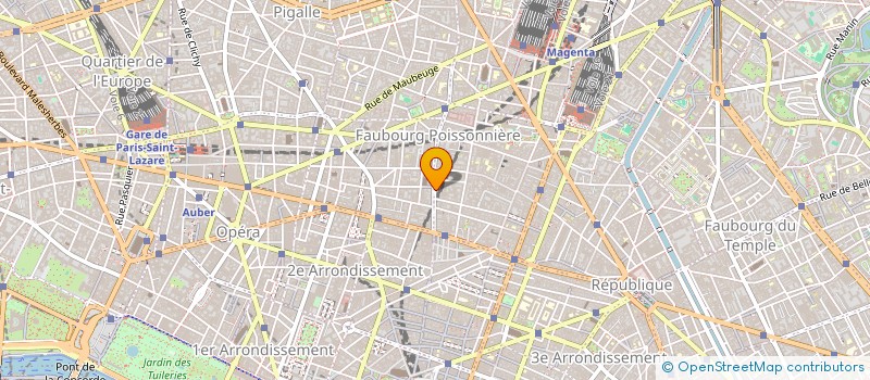 localisation de l'entreprise MONSIEUR FABRICE BEGHIN  PARIS