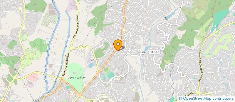 localisation de l'entreprise MONSIEUR FABRICE BELLET à FREJUS