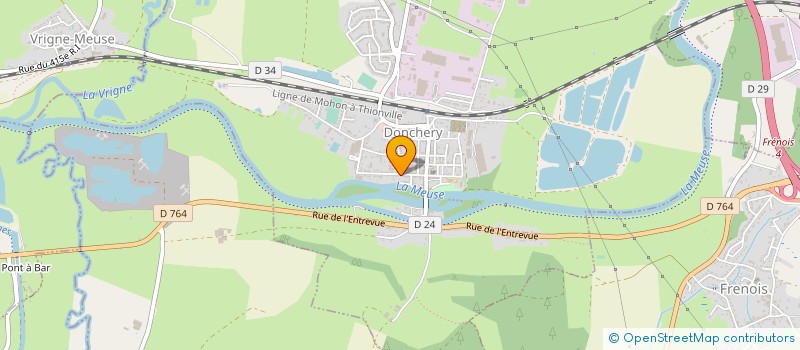 localisation de l'entreprise MONSIEUR FABRICE BENYESSAAD  CHARLEVILLE-MEZIERES