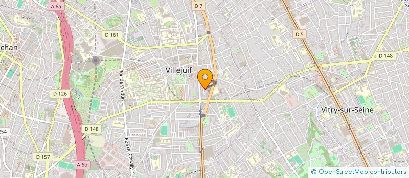 localisation de l'entreprise MONSIEUR FABRICE BERA-GROUNON à VILLEJUIF