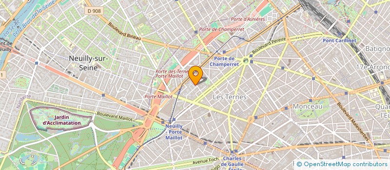 localisation de l'entreprise MONSIEUR FABRICE BERDEAUX  PARIS