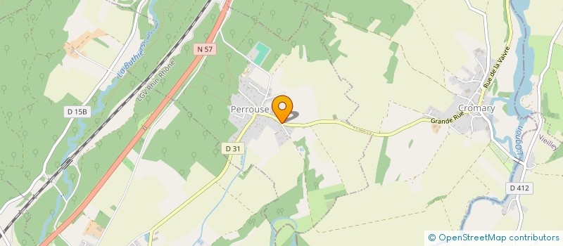 localisation de l'entreprise MONSIEUR FABRICE BERGLER  PERROUSE