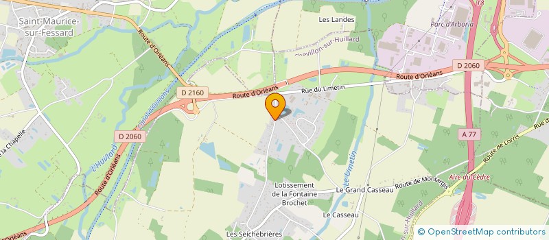 localisation de l'entreprise MONSIEUR FABRICE BERNARD à CHEVILLON-SUR-HUILLARD