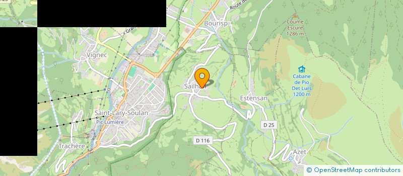 localisation de l'entreprise MONSIEUR FABRICE BERNEDE  SAILHAN