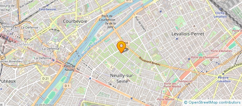 localisation de l'entreprise MONSIEUR FABRICE BERRUX à NEUILLY-SUR-SEINE
