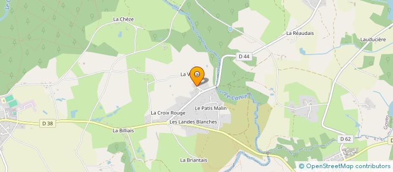 localisation de l'entreprise MONSIEUR FABRICE BERTHELIN  BAULON