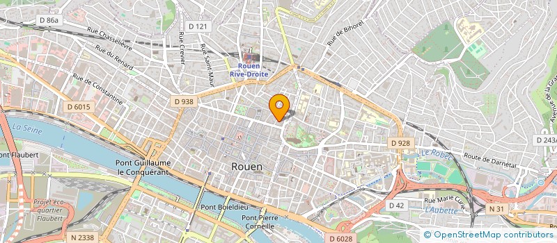 localisation de l'entreprise MONSIEUR FABRICE BERTRAN à ROUEN