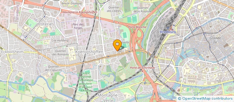 localisation de l'entreprise MONSIEUR FABRICE BESSON à STRASBOURG