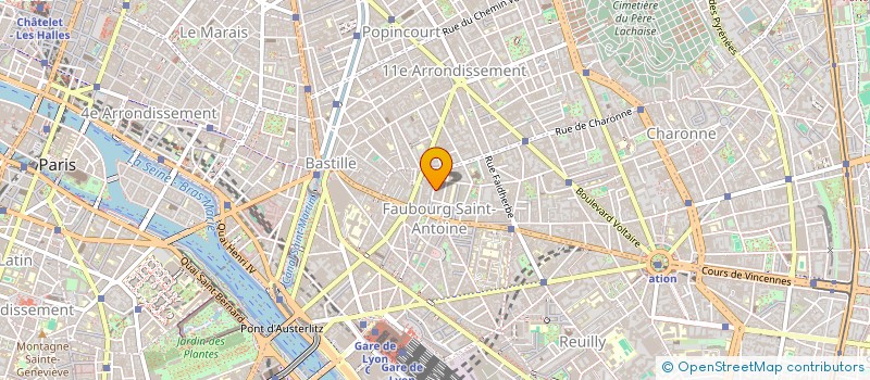 localisation de l'entreprise MONSIEUR FABRICE BETAILLE  PARIS