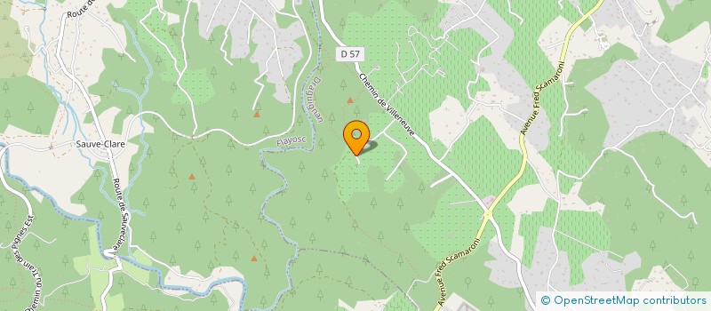 localisation de l'entreprise MONSIEUR FABRICE BEUF  DRAGUIGNAN