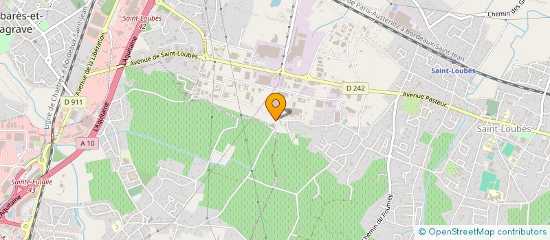 localisation de l'entreprise MONSIEUR FABRICE BIELLE NAVARRE  SAINT-LOUBES