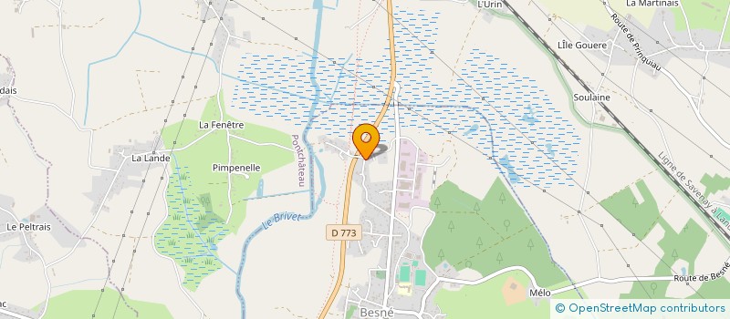 localisation de l'entreprise MONSIEUR FABRICE BIORET  BESNE