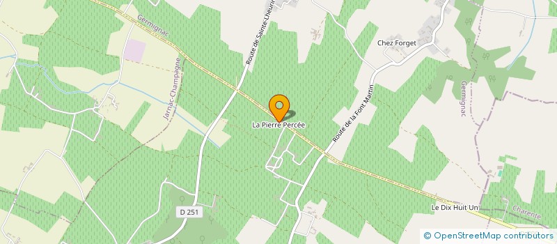 localisation de l'entreprise MONSIEUR FABRICE BIROLLEAU à SAINTE-LHEURINE
