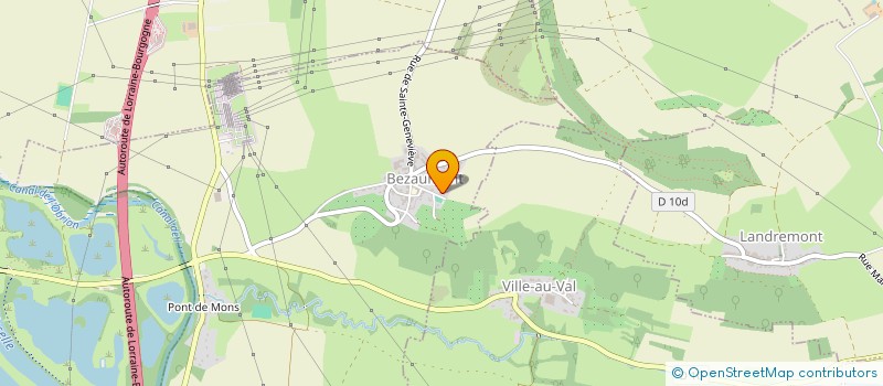 localisation de l'entreprise MONSIEUR FABRICE BISTON  BEZAUMONT