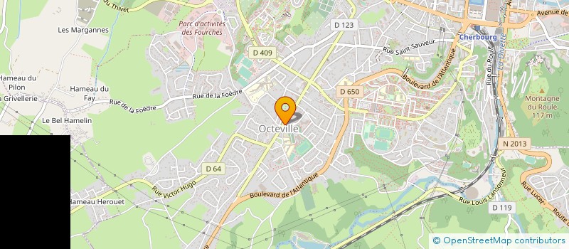 localisation de l'entreprise MONSIEUR FABRICE BLANCHARD à CHERBOURG-EN-COTENTIN