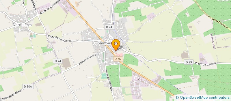 localisation de l'entreprise MONSIEUR FABRICE BOCQUET  SAINT-ANDIOL