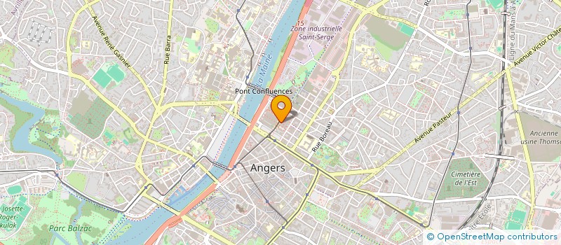 localisation de l'entreprise MONSIEUR FABRICE BODINEAU à ANGERS