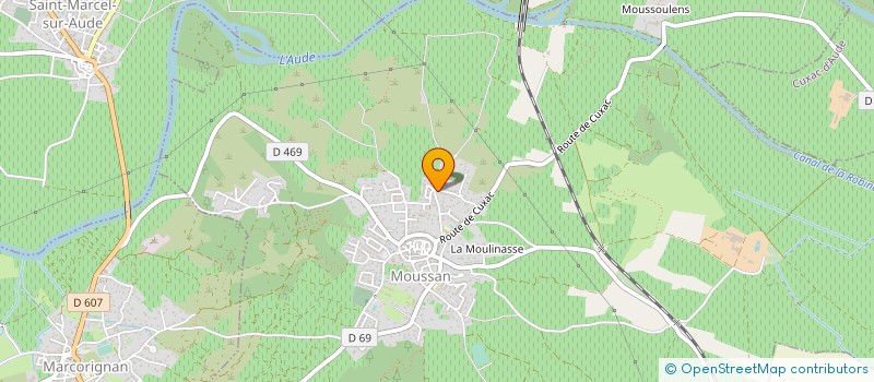 localisation de l'entreprise MONSIEUR FABRICE BOIDIN  MOUSSAN