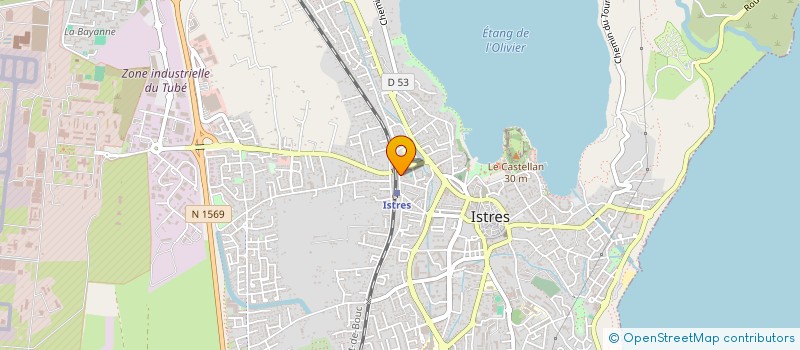 localisation de l'entreprise MONSIEUR FABRICE BOILLOUX à ISTRES