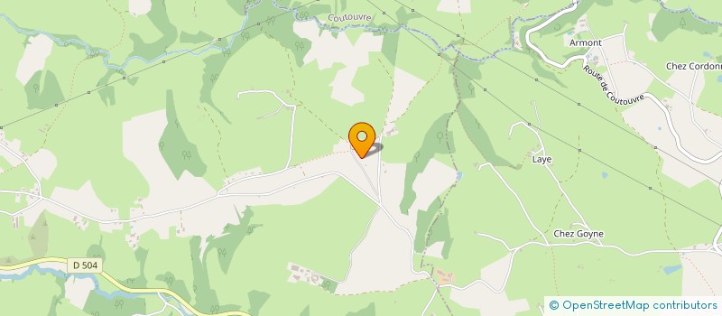 localisation de l'entreprise MONSIEUR FABRICE BOIRE  PERREUX